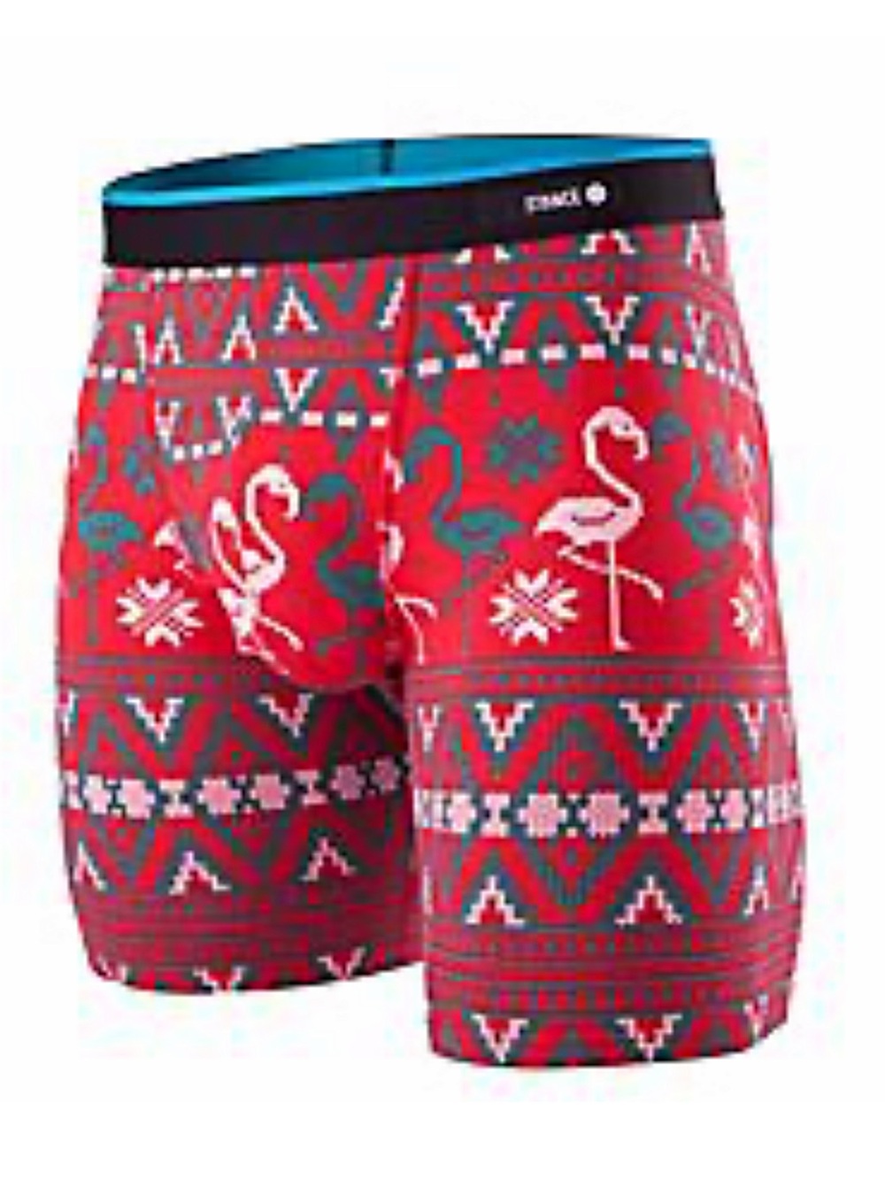 Stance The Del Mar FLAMINGO NIGHTS Fitted Boxer Brief SMALL S NEW 6” Length